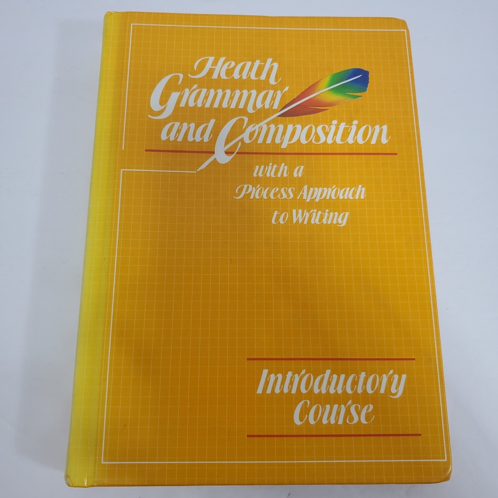 Heath Grammar and Composition Textbook Introductory Course  1990 Ed